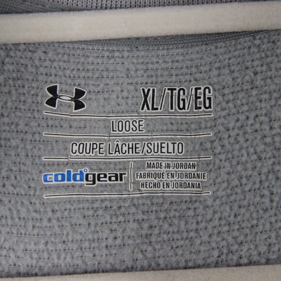 Under Armour Sweater, Men's XL, Gray - Picture 4 of 6